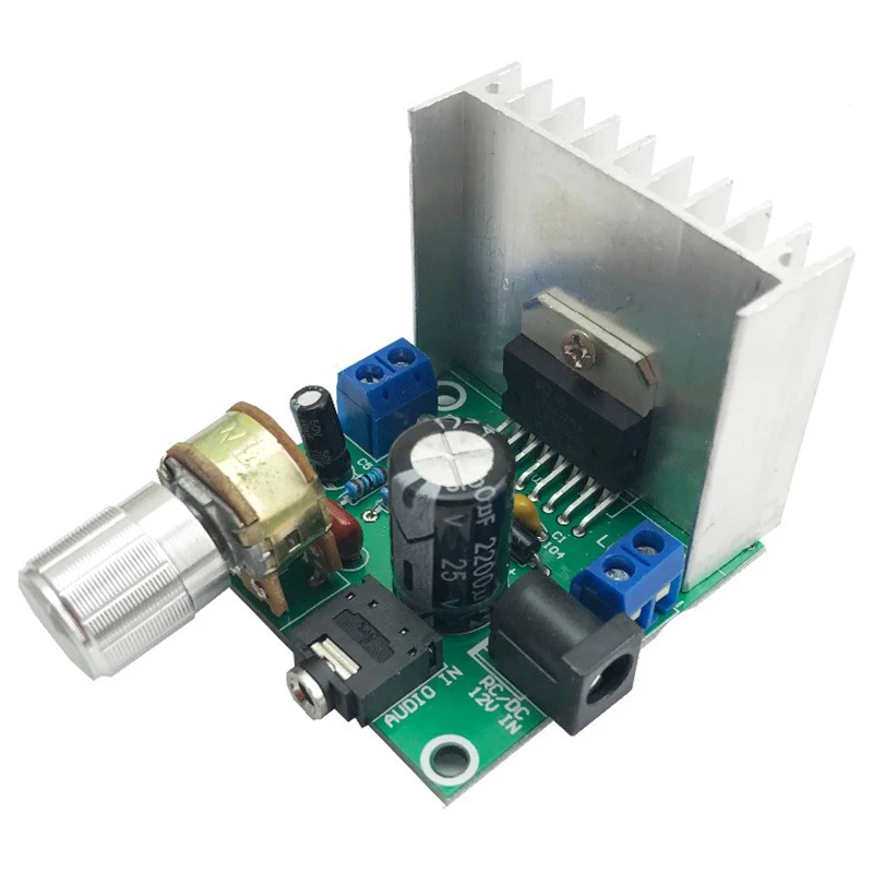 Tda7297 Усилитель мощности доска 2 шума бесплатно Ac и Dc 12 V обработанная