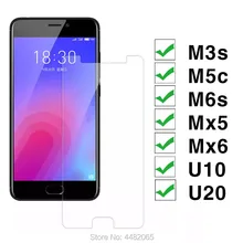 Vidro De proteção Para Meizu U10 U20 À Maisie M5c M6s M3s Mx5 Mx6 U 10 M M6 6 s S mx 5 6 Temperado Filme Protetor de Tela Proteger 9 h