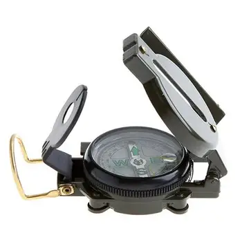 

Useful Military Outdoor Traveling Camping Hiking Army Style Survival Marching Metal Compass