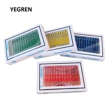 48 шт. готовые пластиковые слайды 4 цвета Биологический микроскоп слайды биологический образец для детей природные исследования