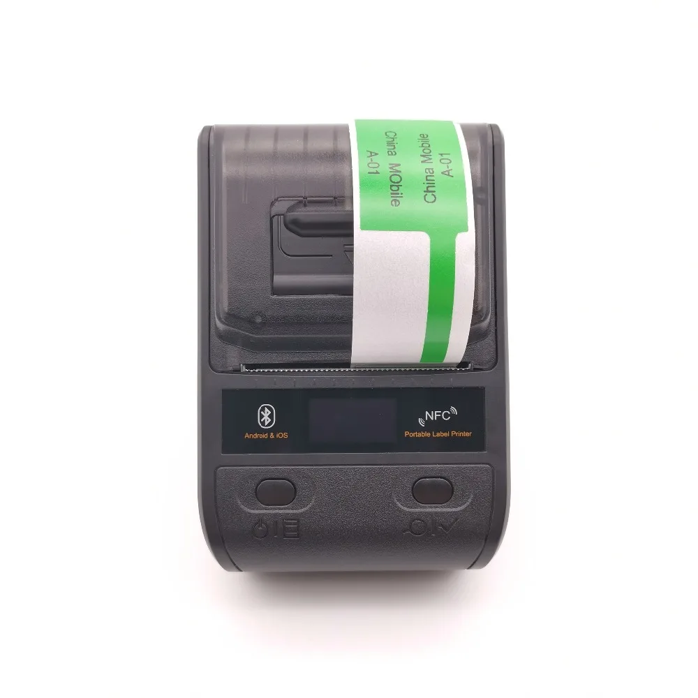 NETUM 58 мм производитель этикеток портативный 80 мм Bluetooth термопринтер этикеток с перезаряжаемой батареей совместимый Android iOS