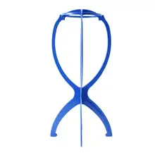 Стенд для парика Манекен Модель головной убор пластиковая крышка Держатель для волос Складная 1 шт. стабильный стент Модный Инструмент