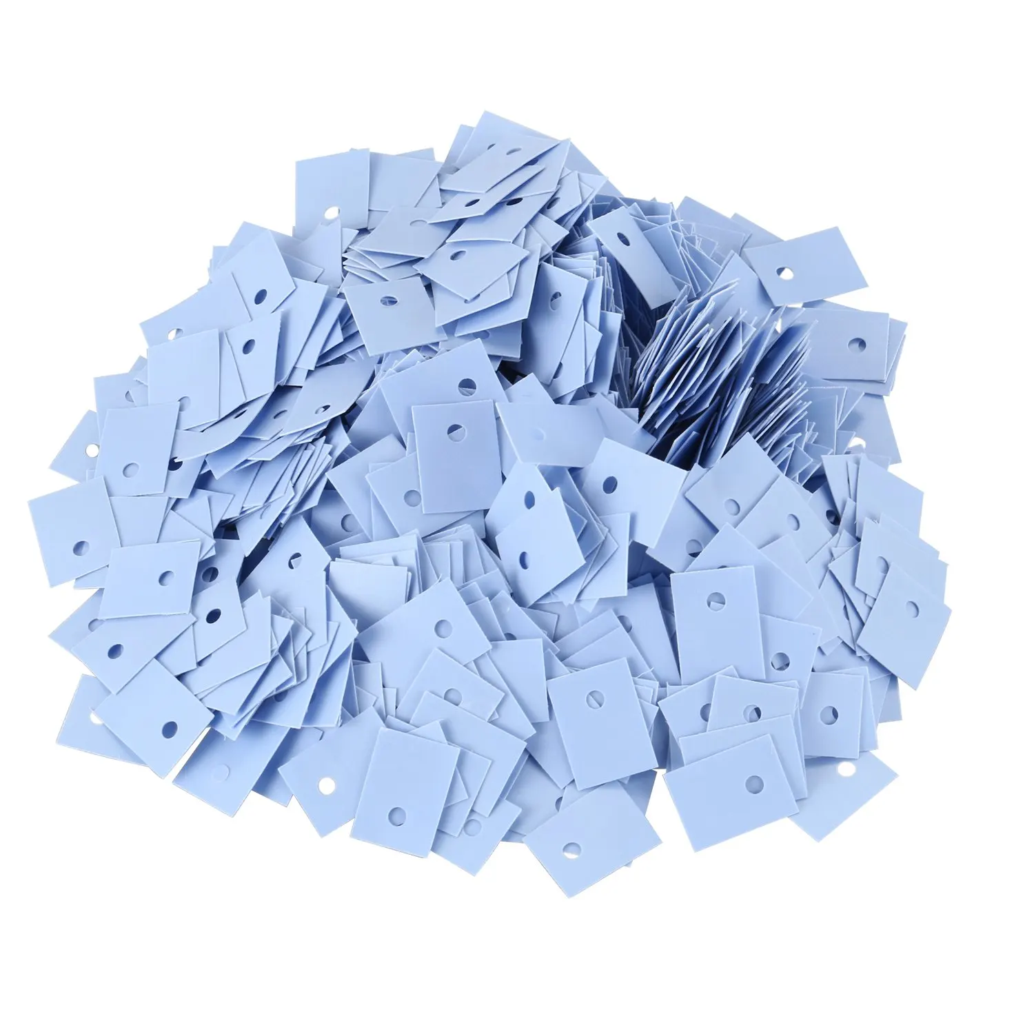 

1000 Pcs Silicon Thermal Heatsink Insulator Pads for TO-220 Transistor