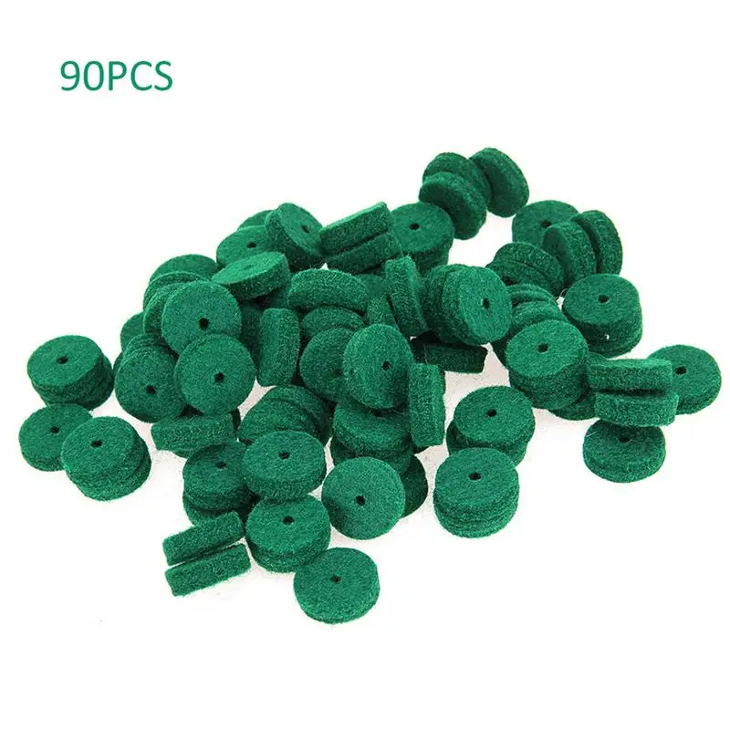 90pcs/lot Hitch Pin Felt Balance Rail Punchings Piano Regulating Repair Parts Keyboard Instruments Accessories |