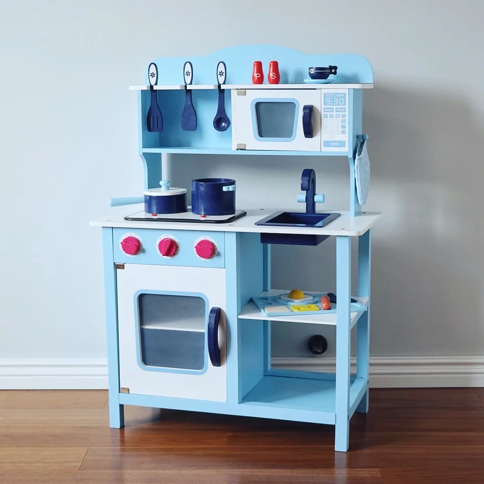 childrens wooden kitchen utensils