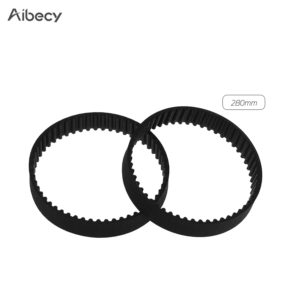 

Aibecy GT2 Closed-Loop Timing Belt Rubber Synchronous Belts W=6mm L=110-1220mm 3D Printer Parts Kits Pack of 2pcs