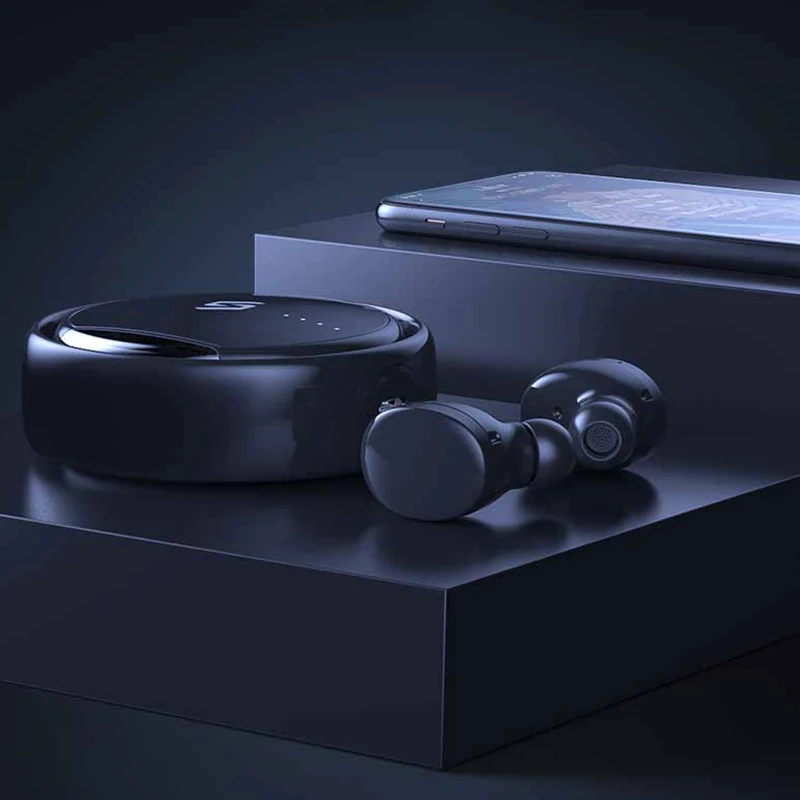 SHINECON True Беспроводной наушники Bluetooth 4 2 спортивные in Ear Наушники вкладыши TWS стерео