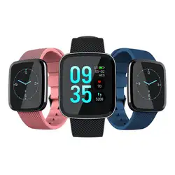 Full HD Touch Водонепроницаемый IP67 Цвет Экран с мониторинга сердечного ритма умный спортивный браслет часы браслет для Android и IOS