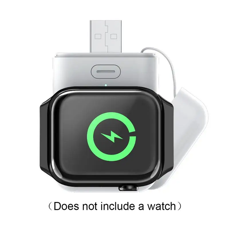 Беспроводное зарядное устройство power Bank для IWatch 1 2 3 4 портативное беспроводное