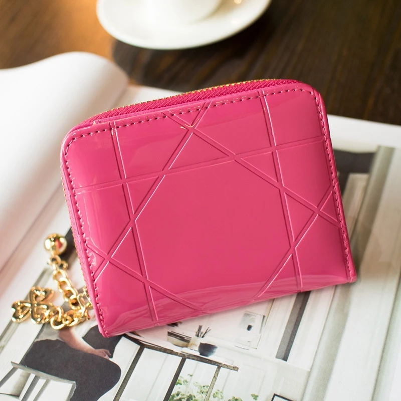 

Pu Leather Coin Purse Short Female Small Card Pack Women's Coin Wrapper Multi-Card Large Capacity Design Purse