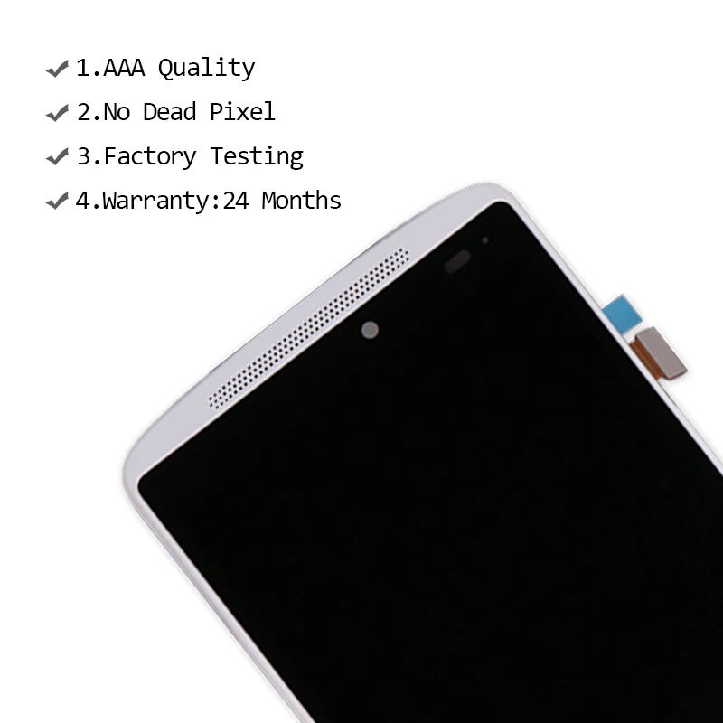 10 шт./лот для Lenovo K4 Note A7010 K51c78 ЖК дисплей сенсорный экран дигитайзер + рамка панель