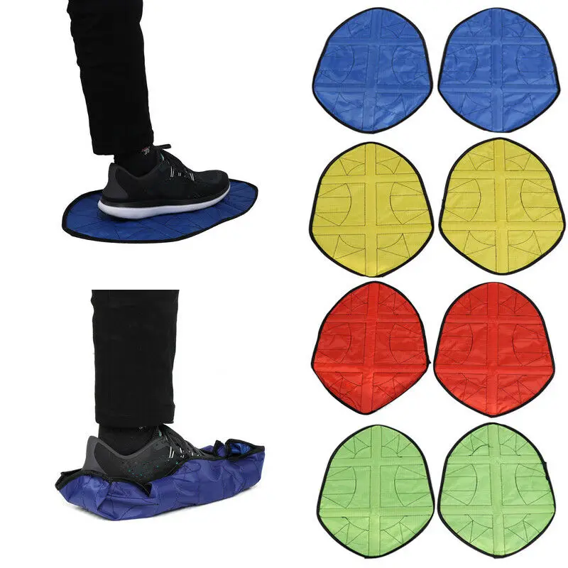 HOT Sale Lazy Reusable Step in Sock Portable Auto Package Overshoes