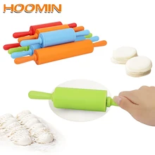 HOOMIN антипригарная Скалка Кондитерские инструменты силиконовые кулинарные инструменты помадка торт тесто ролик печенье тиснение гаджеты