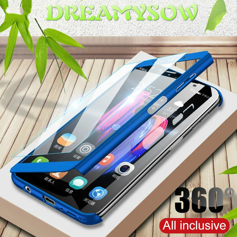 

360 Degree Full Cover Phone Bag Case For Samsung Galaxy A30 A50 M20 S9 S8 S10 Plus S10E A8 A6 J4 J6 Plus 2018 Shockproof Coques