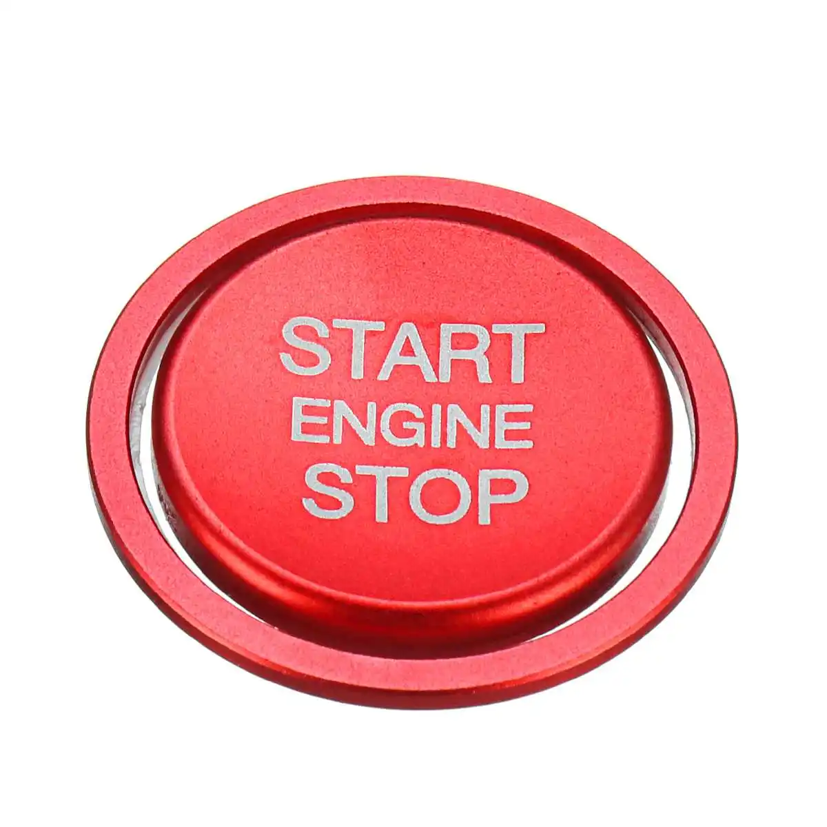 Автомобильный двигатель Start Stop кнопочный выключатель кольцо Крышка отделка для VW Golf 7 GTI R Jetta CC Arteon Upgrade Styling