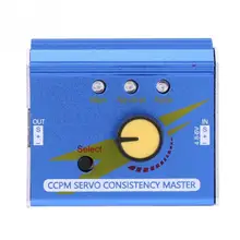 Металл мульти тестер сервоприводов CCPM сервопривод консистенция мастер мотор тестер ESC проверки для RC Самолет автомобиль Лодка сервопривод тестер