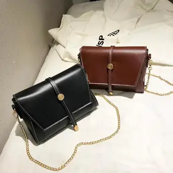 

Vintage Women Crossbody Bags Phone PU Leather Shoulder Messenger Bags Casual Female Handbag Bolsos Mujer
