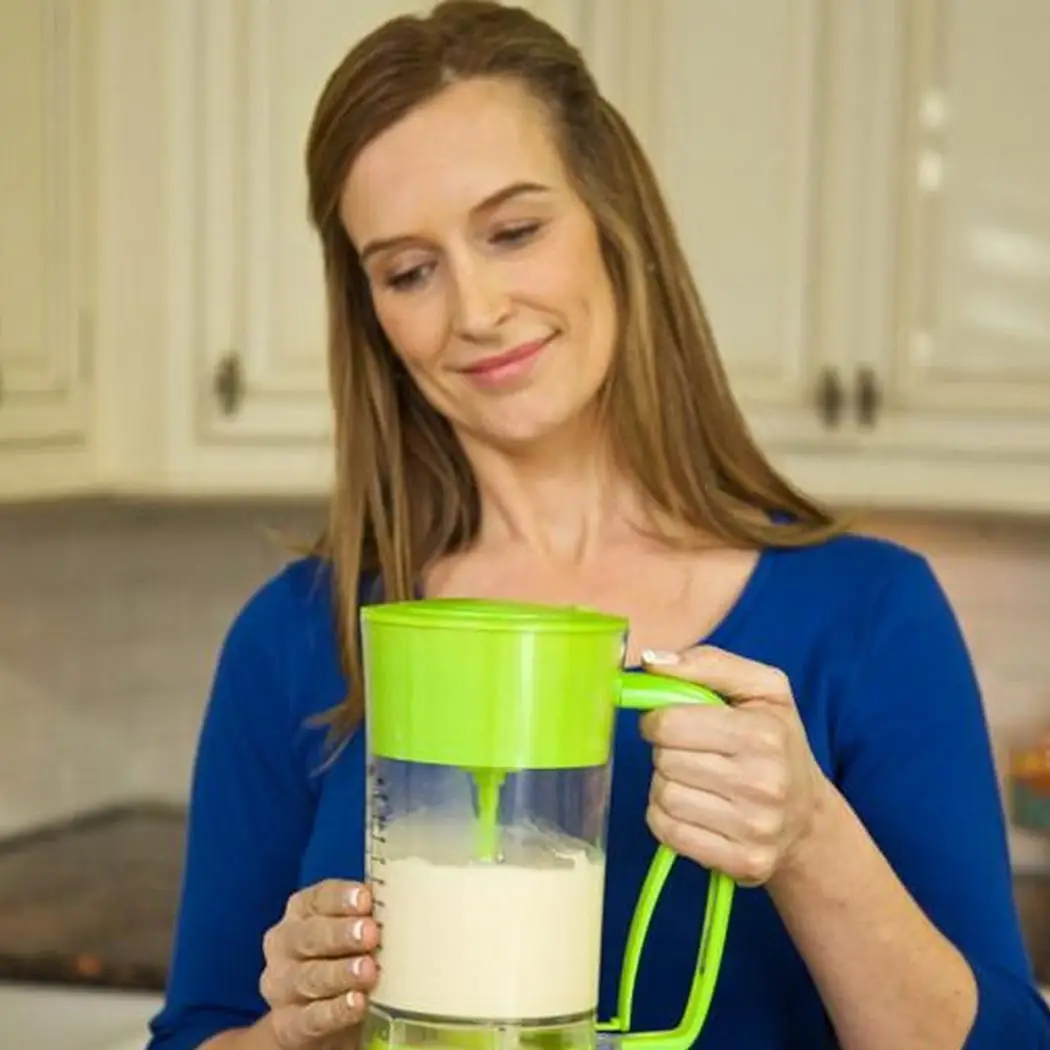 

Electric Cake Batter Separator Dispenser With Stirring Function Handheld DIY Eco-friendly Baking Tools Mixer