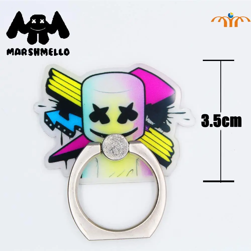 

Marshmello Universal Stent Accessories Mobile Phone Holder Stand Finger Ring Magnetic for Cell Phone Ring Holders