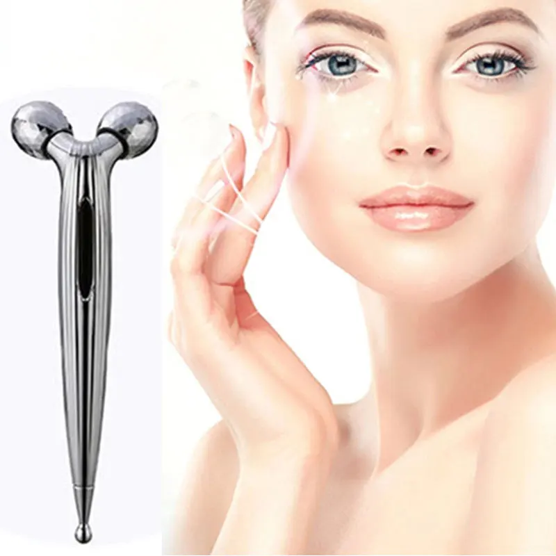 Мини массажер с ручным роликом 360 Вращающийся 3D для лица в форме всего тела