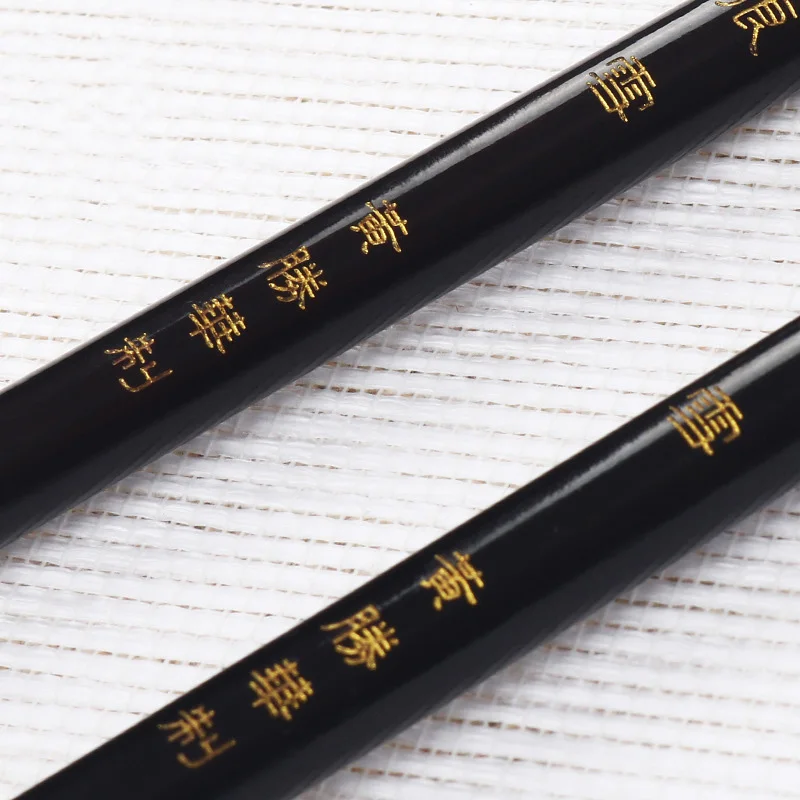 EZONE китайская пишущая кисть из конского волоса, деревянные Кисти для каллиграфии Handel, кисть для масляной живописи, обычная письменная ручка, поставка