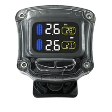 CAREUD new Waterproof Motorcycle Real Time Tire Pressure Monitoring System TPMS Wireless LCD Display Internal External For Motor CAREUD new Waterproof Motorcycle Real Time Tire Pressure Monitoring System TPMS Wireless LCD Display Internal External For Motor