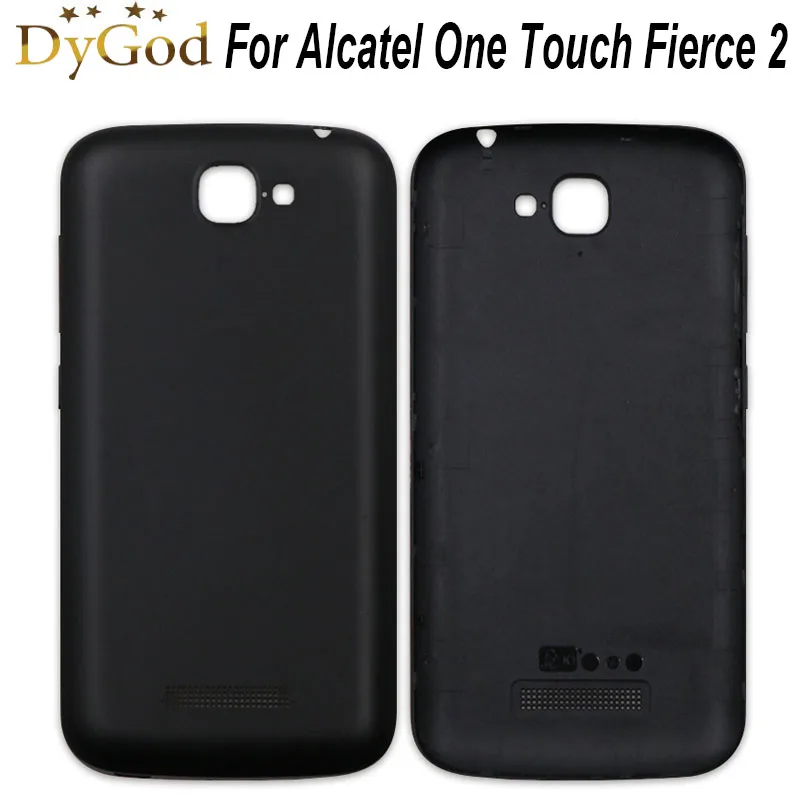 DyGod For Alcatel One Touch Fierce 2 OT-7040N Battery Cover 100% New Durable Back Case Mobile Phone Accessory with Volume Button |