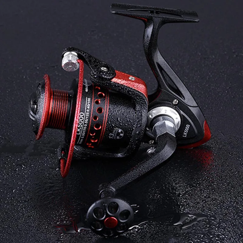 13 Ball Bearings Fishing Reels Spinning wheel 5.2:1 Freshwater Spinning Fishing Reel 2000-7000 Series