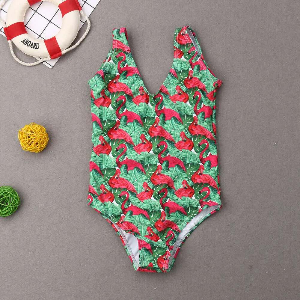 Купальники для всей семьи Pudcoco купальники сша мамы дочери детей малышей женщин