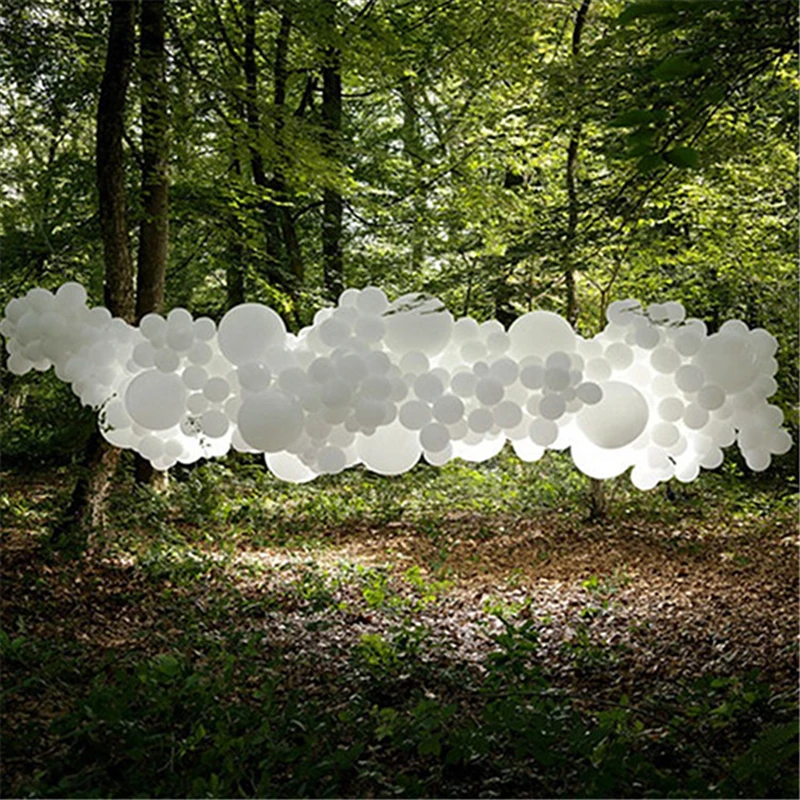 

5Pcs/Bag 12cm Light Up Ball Glowing Balloon White Latex Gift Led Disposable Balloons Birthday Party Decor Christmas Party Props