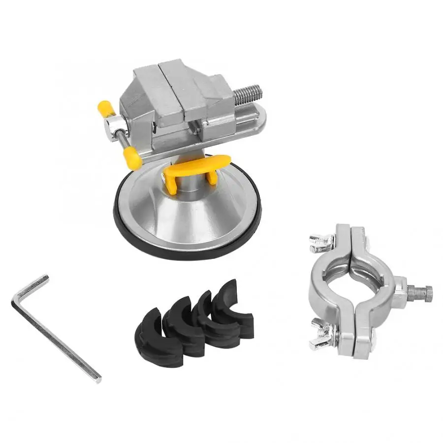 

vice clamp 360 Degrees Rotation Vise Suction Cup Table Screw Repair Tools table vise
