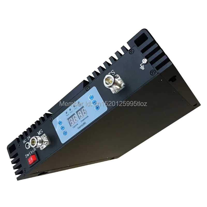 Single host high power high gain 2G 3G 4G tri band signal booster 90db repeater gsm/dcs/3g Custom frequency tri/Dual/Single band
