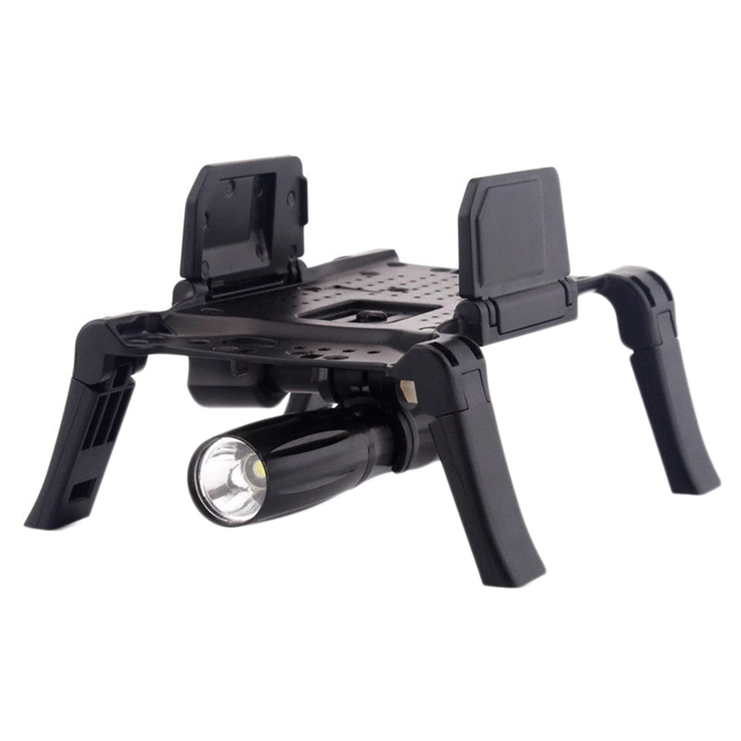 2 в 1 для DJI Mavic Air Landing gear противоскользящая Светодиодная лампа держатель