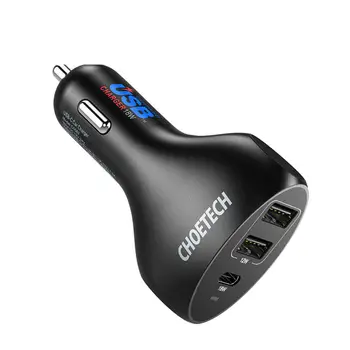 

Choetech Car Charger 30W Power Delivery Type-C Mobile Phone Charger For Samsung Note 8/ S8/S8+ Other Smartphone