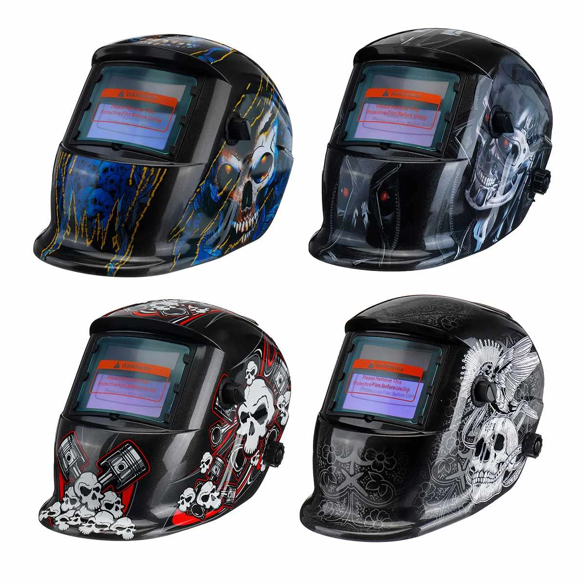 

New Style Solar Automatic Photoelectric Welding Mask Helmet Welding Solar Power Welding Helmets Adjustable Headband