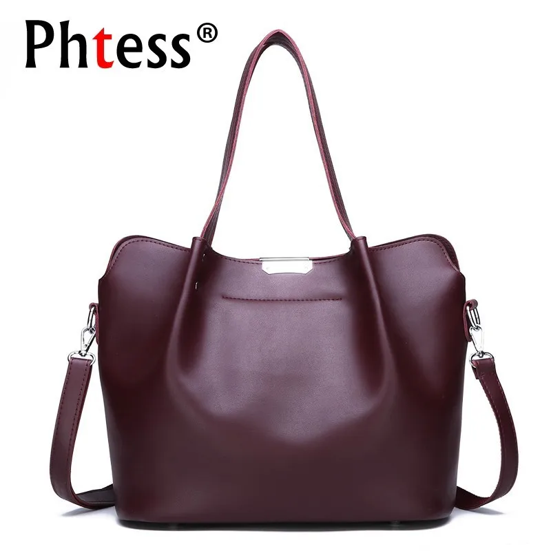 Bolsas de Couro Feminina de Alta Bolsa de Mão Sac a Principal Qualidade Grande Capacidade Tote Bags Bolsas Femininas Senhoras Superior-alça Vintage 2020