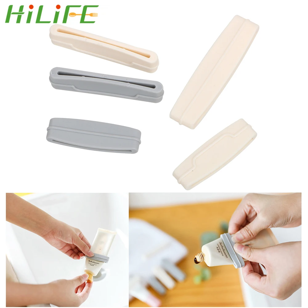 

3pcs/set Toothpaste Squeezer Dispenser Manual Cream Tube Squeezer Easy Extruding Toothpaste Clip Bathroom Products