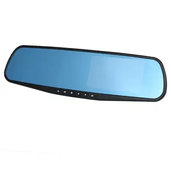 

4.3 inch Car Camera Rearview Dual Lens Mirror Auto DVRS Cars DVR Parking Video 1080P FULL HD Night Vision Portable Recorder R1B1