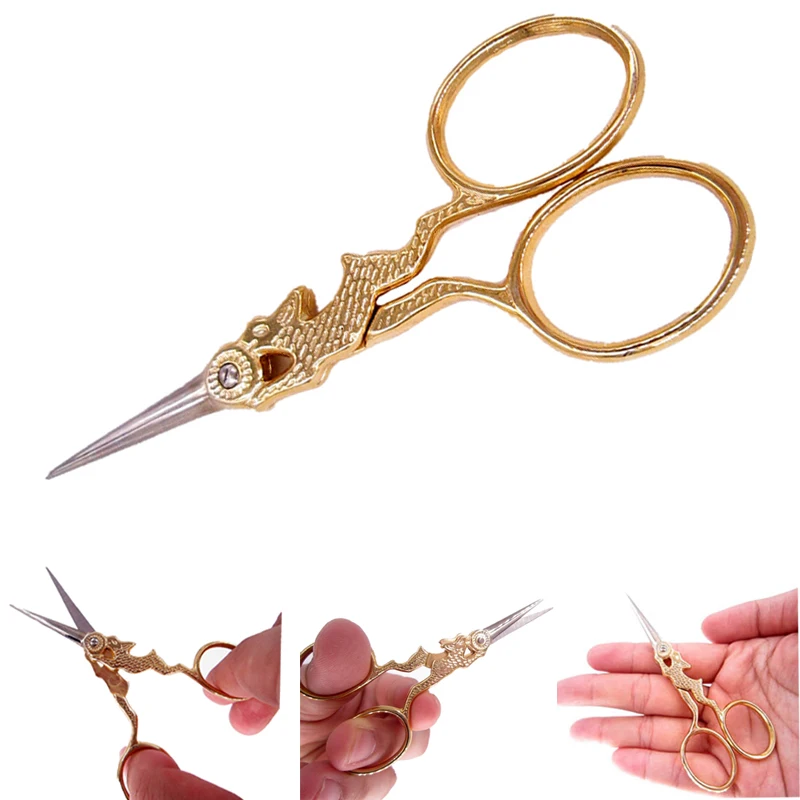 Золото рукоделие Fancywork кролик вышивка крестиком embroidary отделкой Cut Scissor для