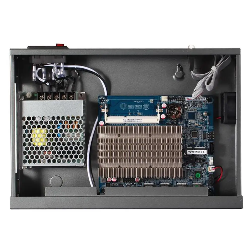 Firewall Mikrotik Pfsense VPN Network Security Appliance Router PC Intel Quad Core COM J1900,[HUNSN SA18R],(4LAN/LAN/2USB/1VGA)