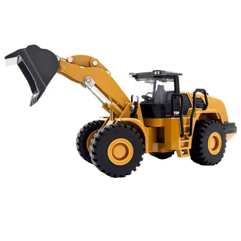 

NEW Arrival 1:50 Simulation Engineering Vehicle Model Loader Shoveling Alloy Car Inertial Car Toy