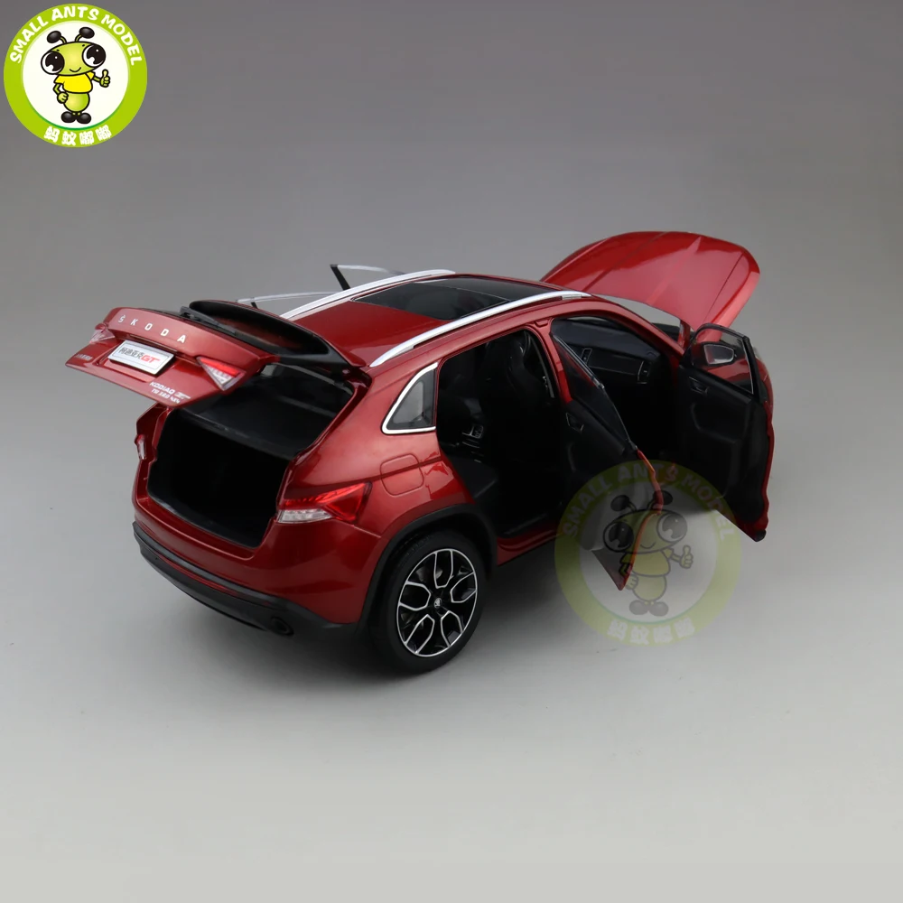 1/18 Skoda KODIAQ GT SUV литая модель металлическая модель автомобиля SUV подарок коллекция хобби красный