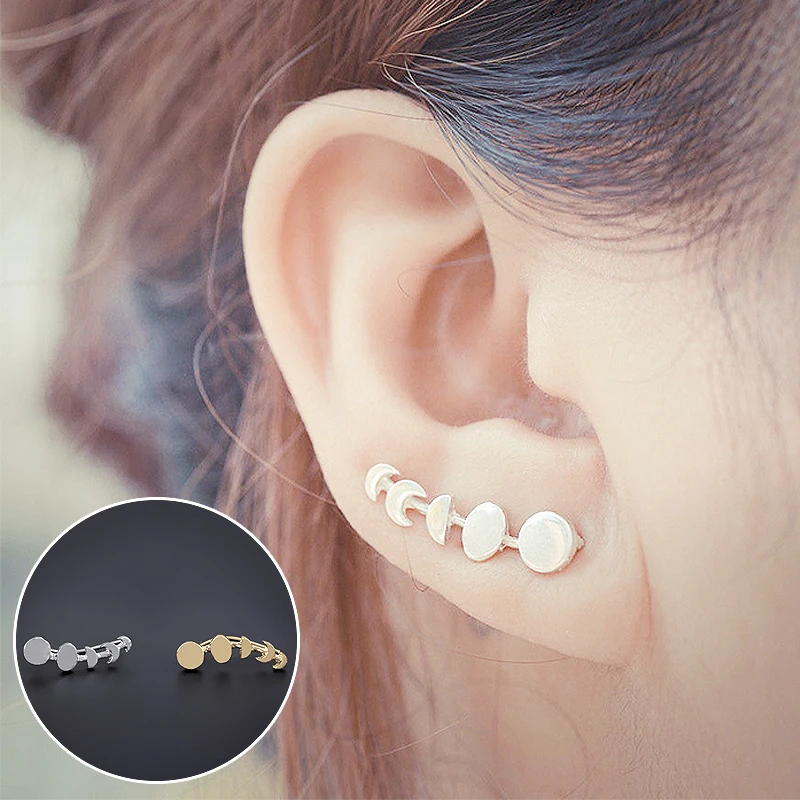 LNRRABC 1Pair Fashion alloy women's ear clip simple charm ear clip girl
