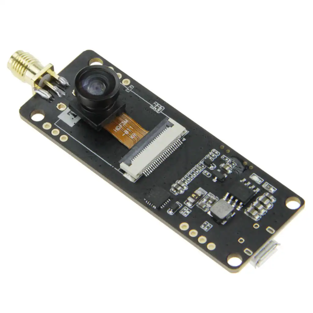 

Top Esp32 Fish Eye-Lens Camera Module Development Board Ov2640 Camera Sma Wifi 3Dbi Antenna 0.91 Oled Camera Board
