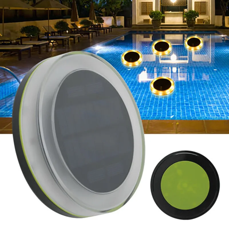 

Solar LED Floating Party Decorative Light With Remote Control IP68 100% Waterproof Energy- Saving Swimming Pool Accessories