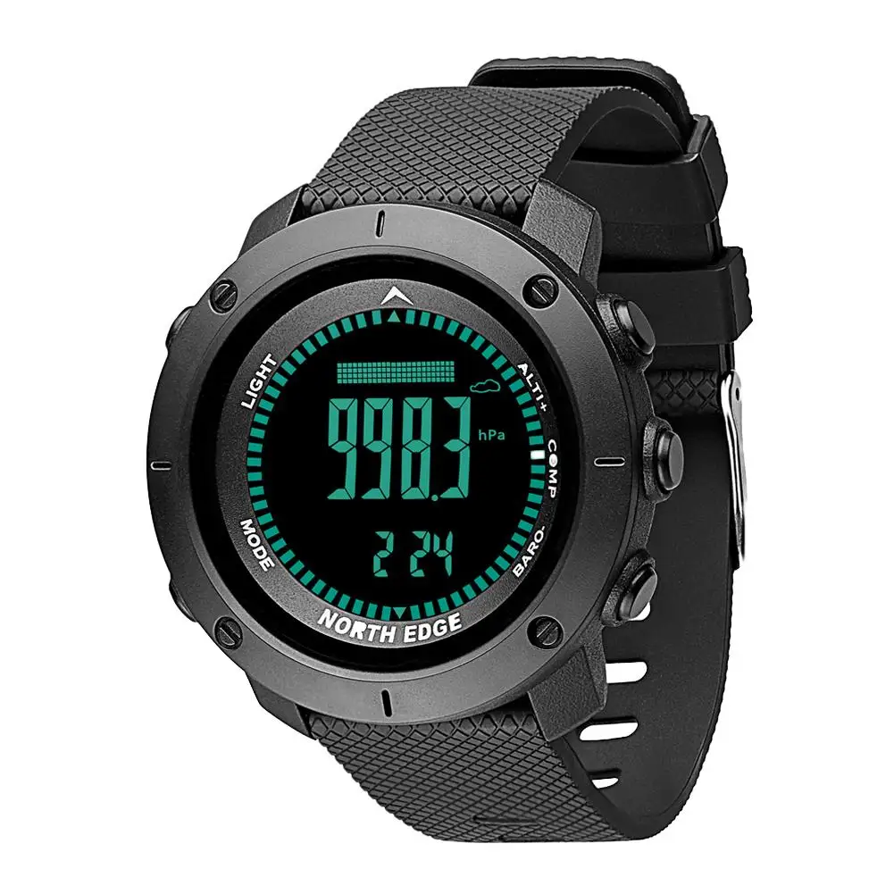 

Men's New Style For NORTH EDGE Sport Digital Watch Outdoor Sports Running Swimming Military Army Multifunctional Smart Watches