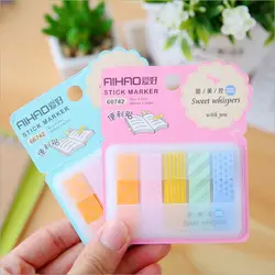 Эллен Брук 4 шт. Корейский сладкий Sticky Notes творческий блокнот Filofax блокноты офисные школьные принадлежности канцелярские