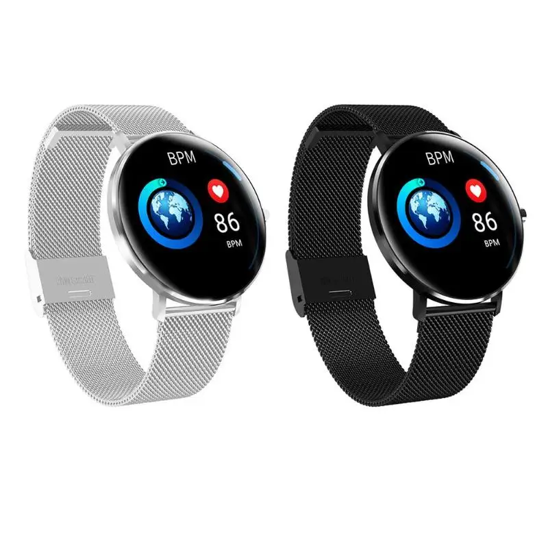 

L6 Touch Screen IP68 Waterproof Dynamic Heart Rate Monitor Sport Smartwatch ultra-thin curved surface Swimming smart bracelet