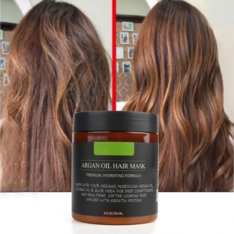 250g Argan Oil Hair Mask Nourishing Treatment Soft Smooth Repair Damage Treatment Hair Care hair treatment