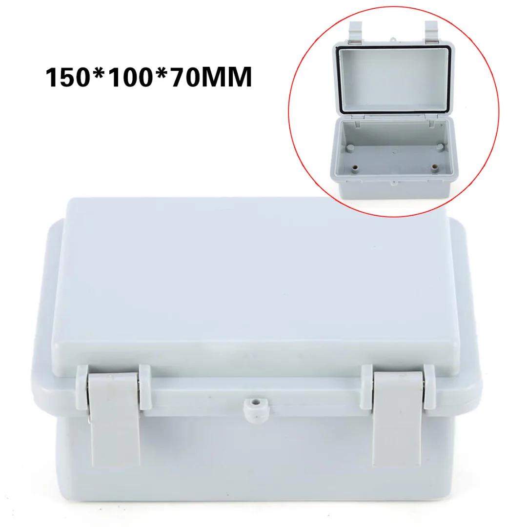 

Outdoor Waterproof Electronic Junction Box IP65 Enclosure ABS Control Terminal Cable Power Distribution Box
